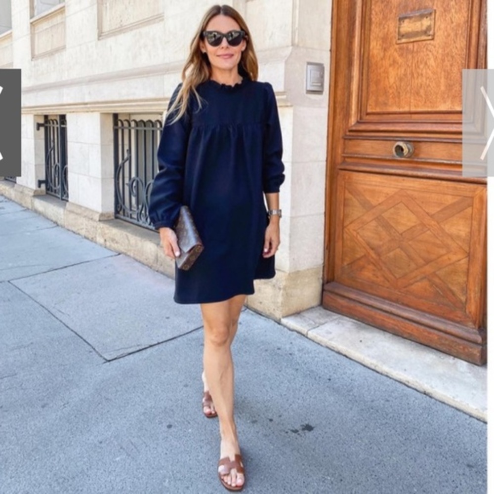 PÉNÉLOPE DRESS - NOIR -Black Dress by Seven August High Quality French Atelier